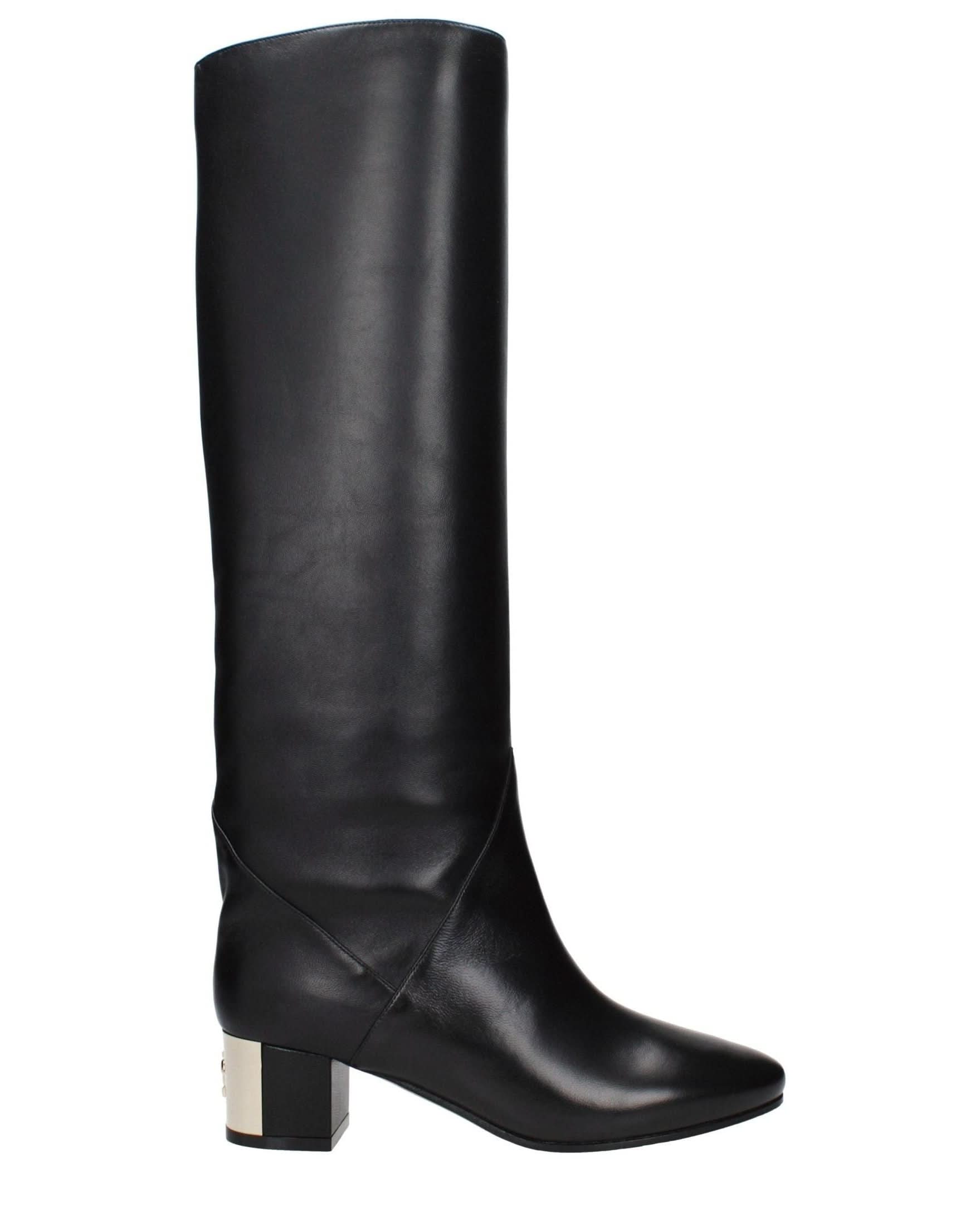 Jimmy Choo Black Leather Boots Glam Steals