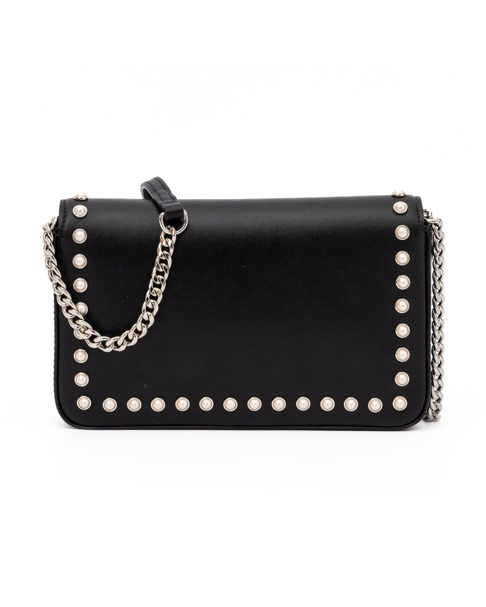 Jimmy Choo Black Leather Crossbody Bag Glam Steals