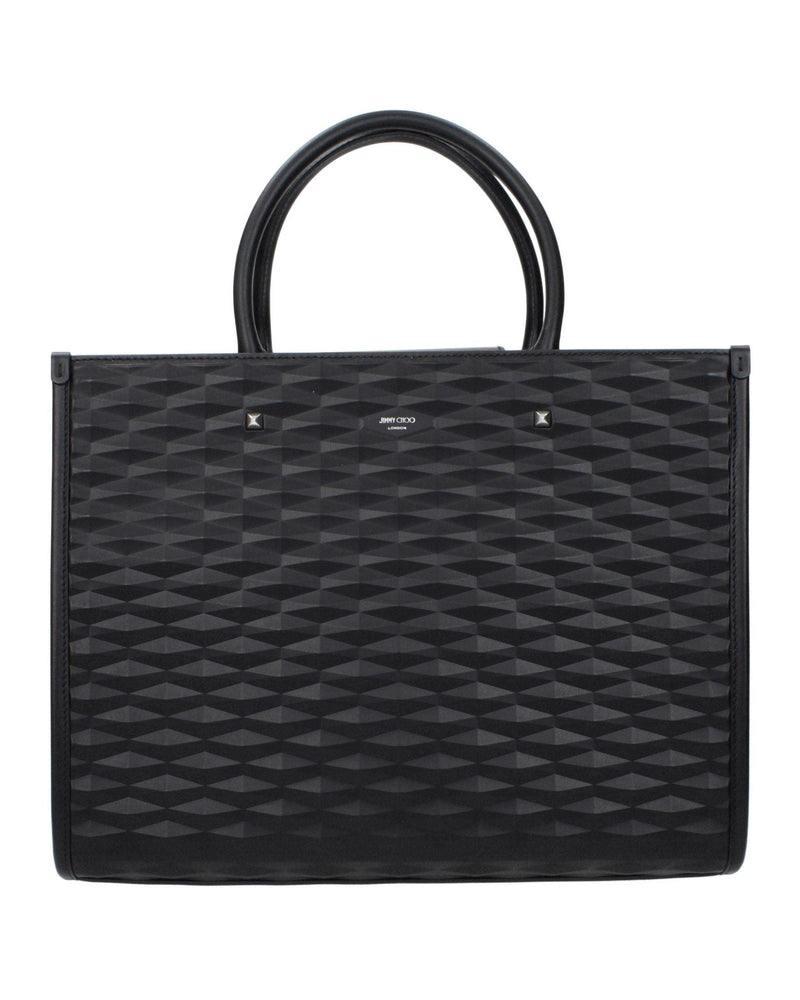 Jimmy Choo Black Leather Handbag Glam Steals