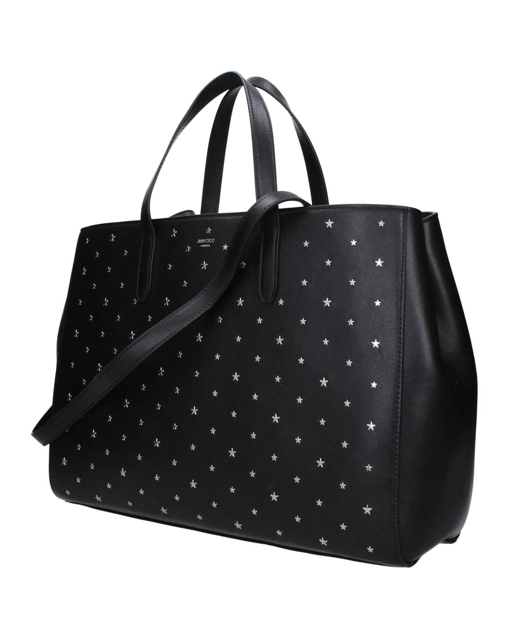 Jimmy Choo Black Leather Handbag Glam Steals