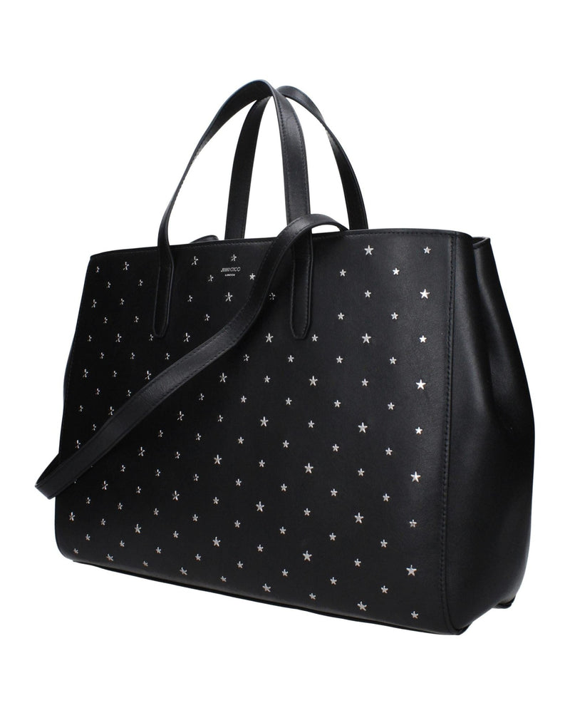 Jimmy Choo Black Leather Handbag Glam Steals