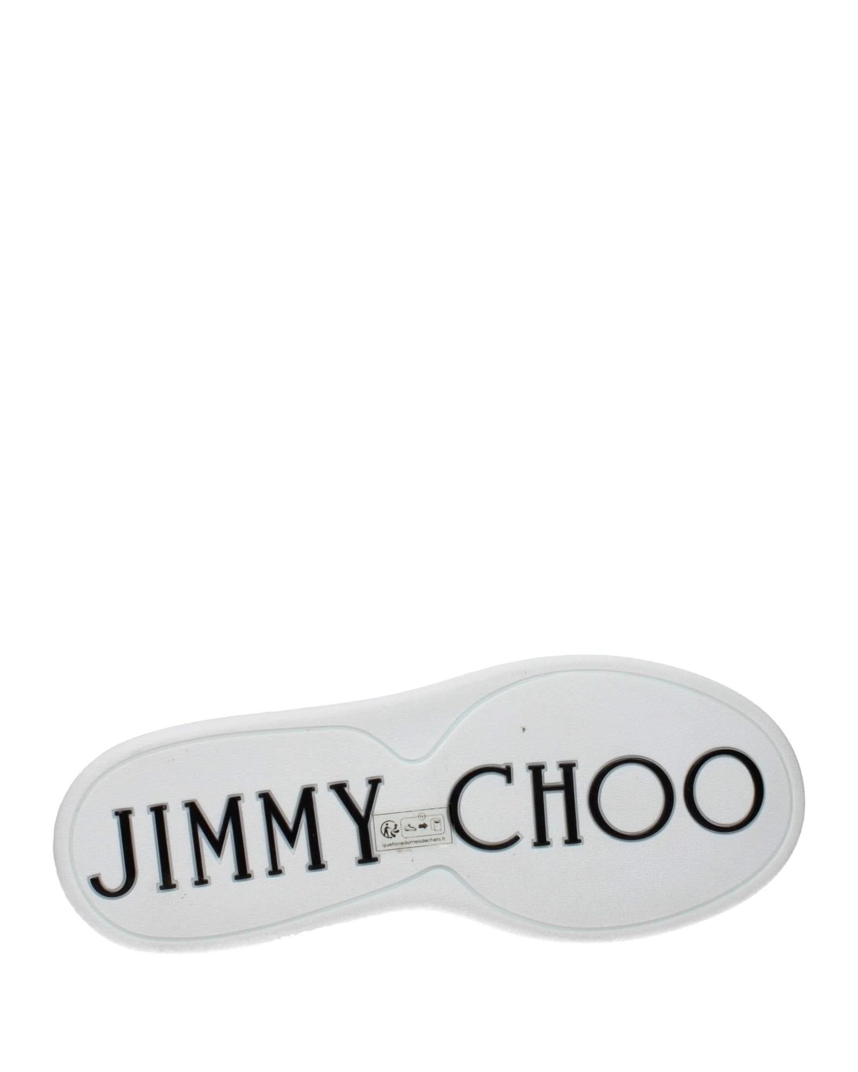 Jimmy Choo Black Leather Low Top Sneakers Glam Steals
