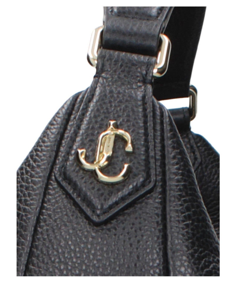Jimmy Choo Black Leather Shoulder Bag Glam Steals