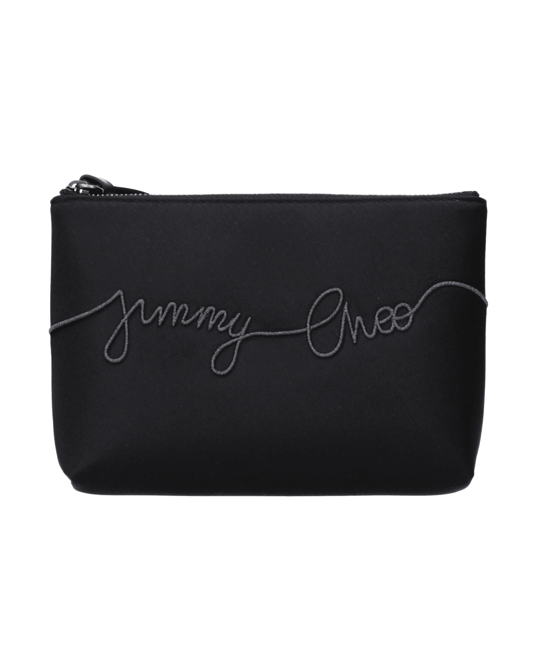 Jimmy Choo Black Satin Clutch Bag Glam Steals
