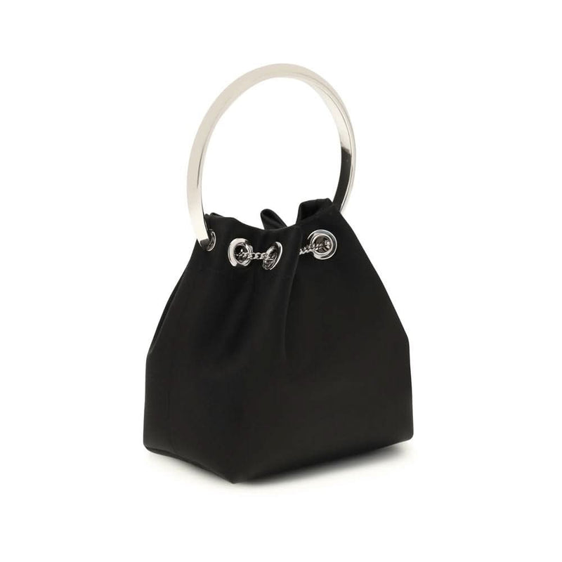 Jimmy Choo Black Silk Shoulder Bag Glam Steals