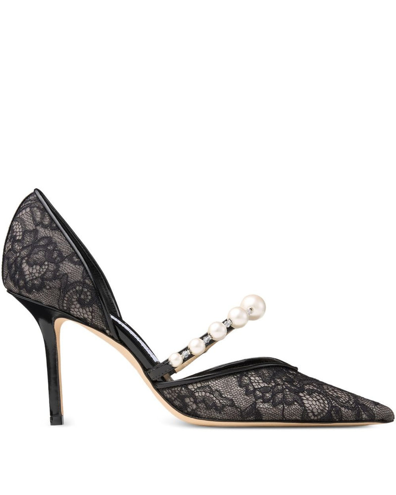 Jimmy Choo Black with Heel Glam Steals