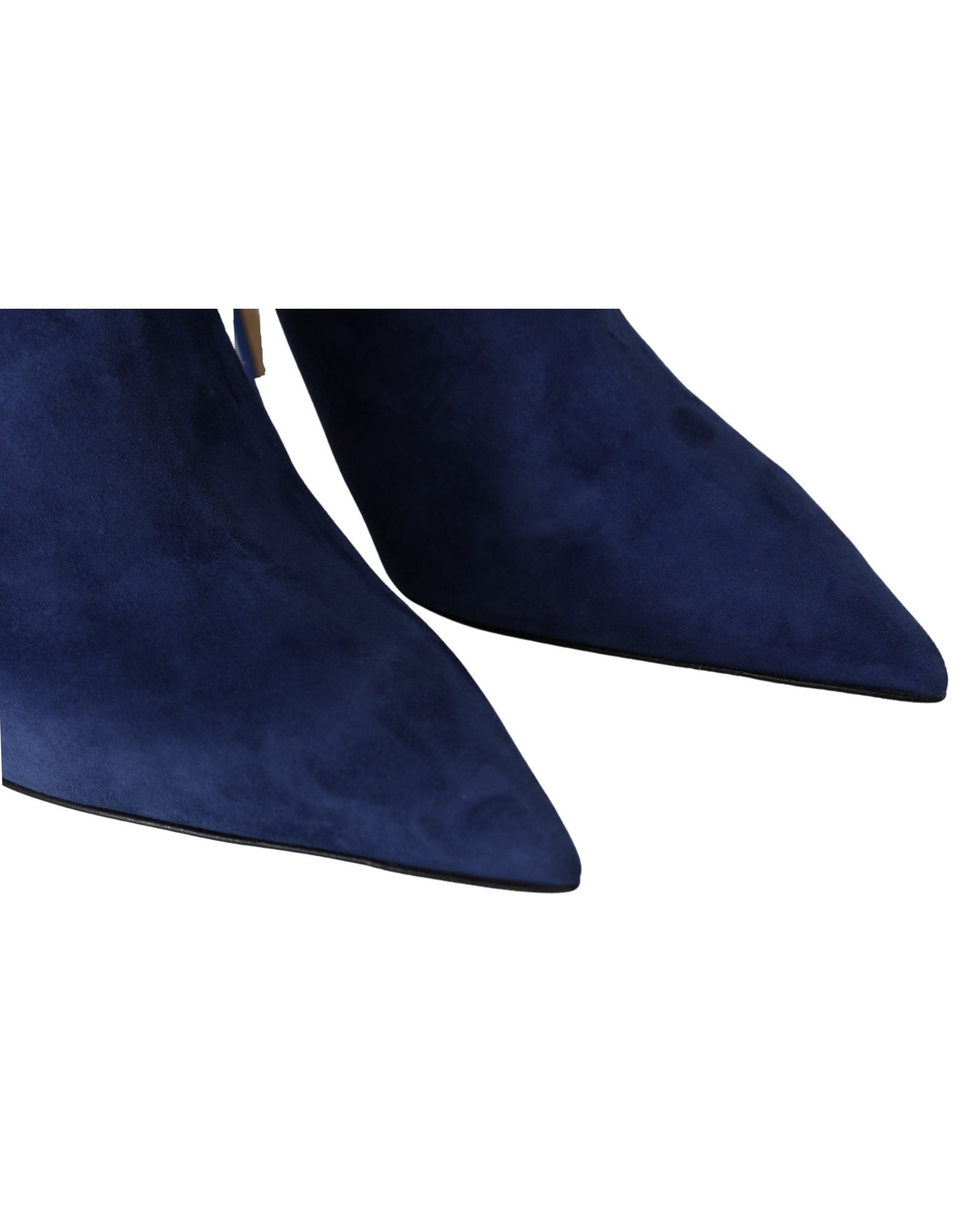 Jimmy Choo Blue Leather Pop Blaize 100 Boots Shoes Glam Steals