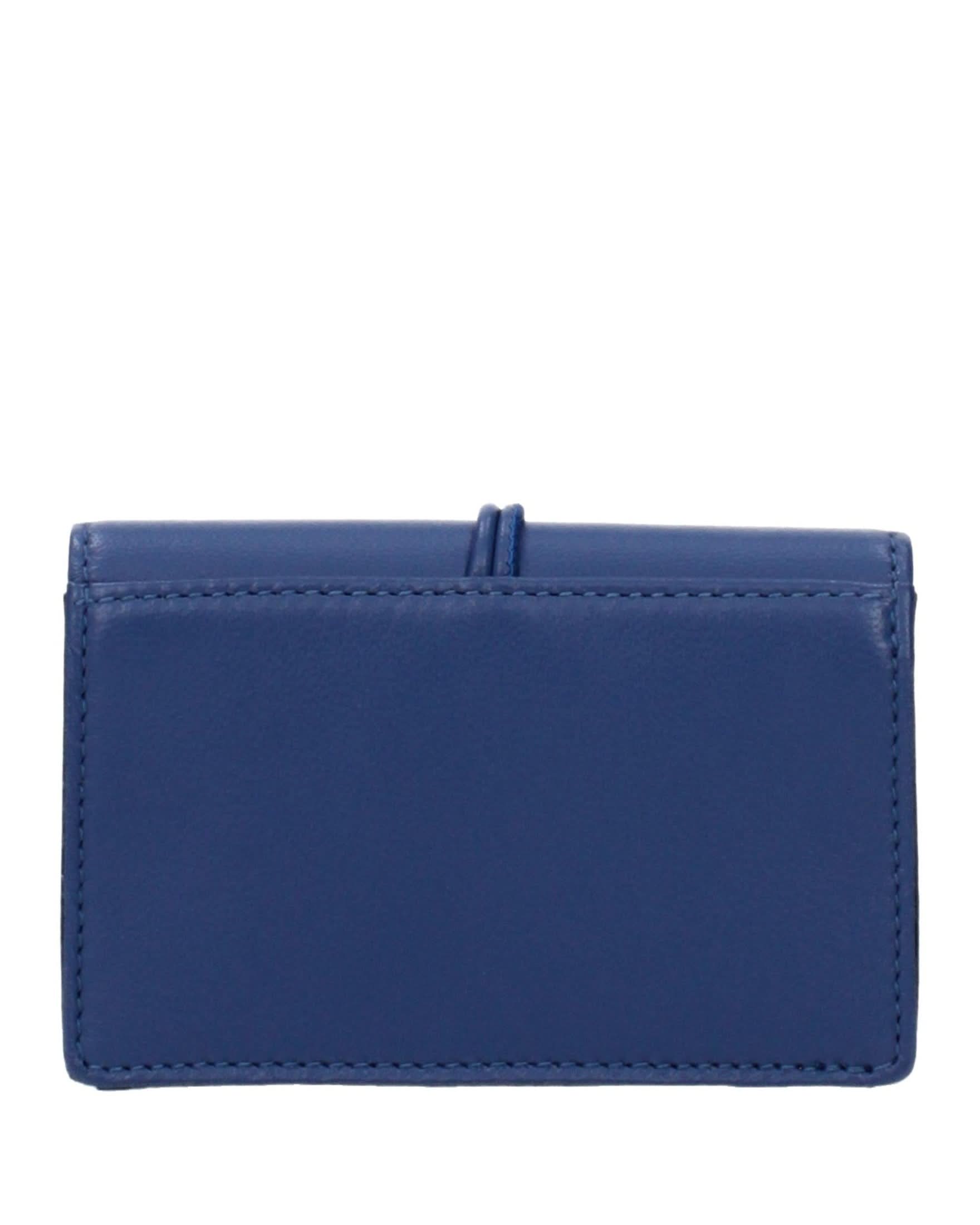 Jimmy Choo Blue Leather Wallet Glam Steals