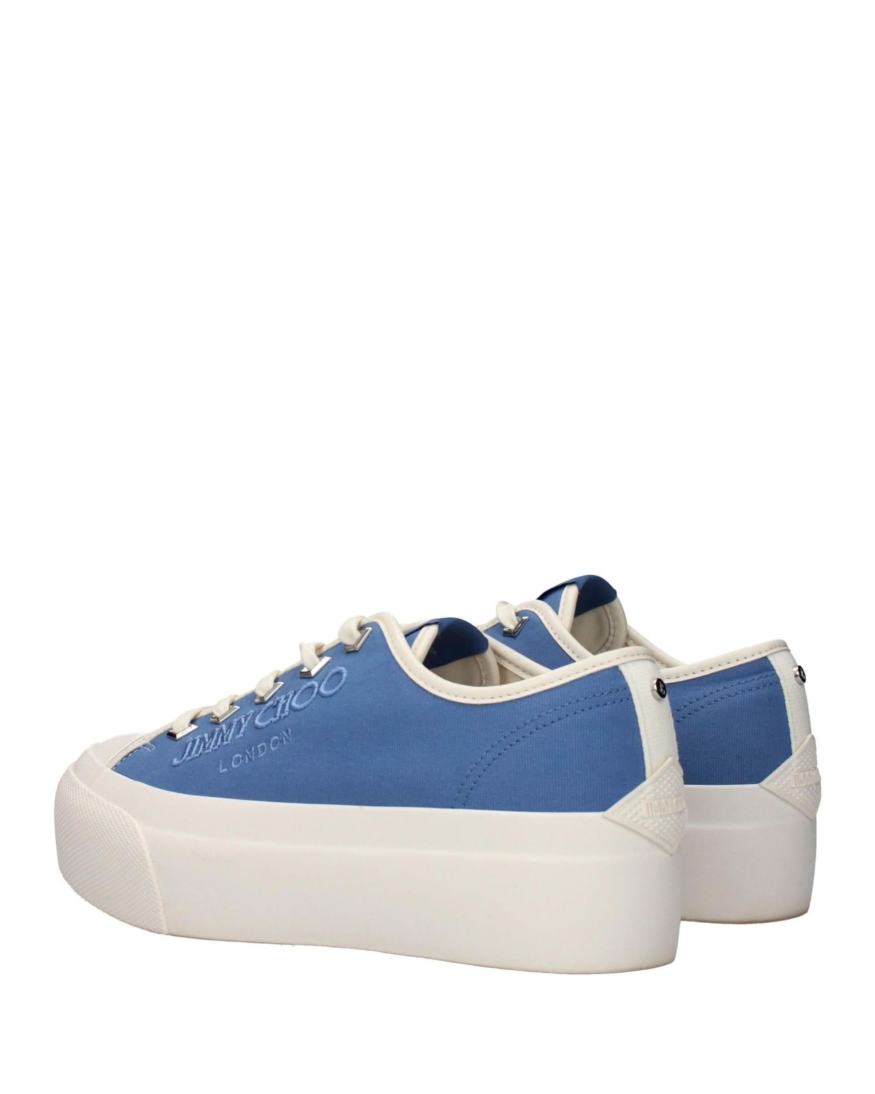 Jimmy Choo Blue Low Top Sneakers Glam Steals