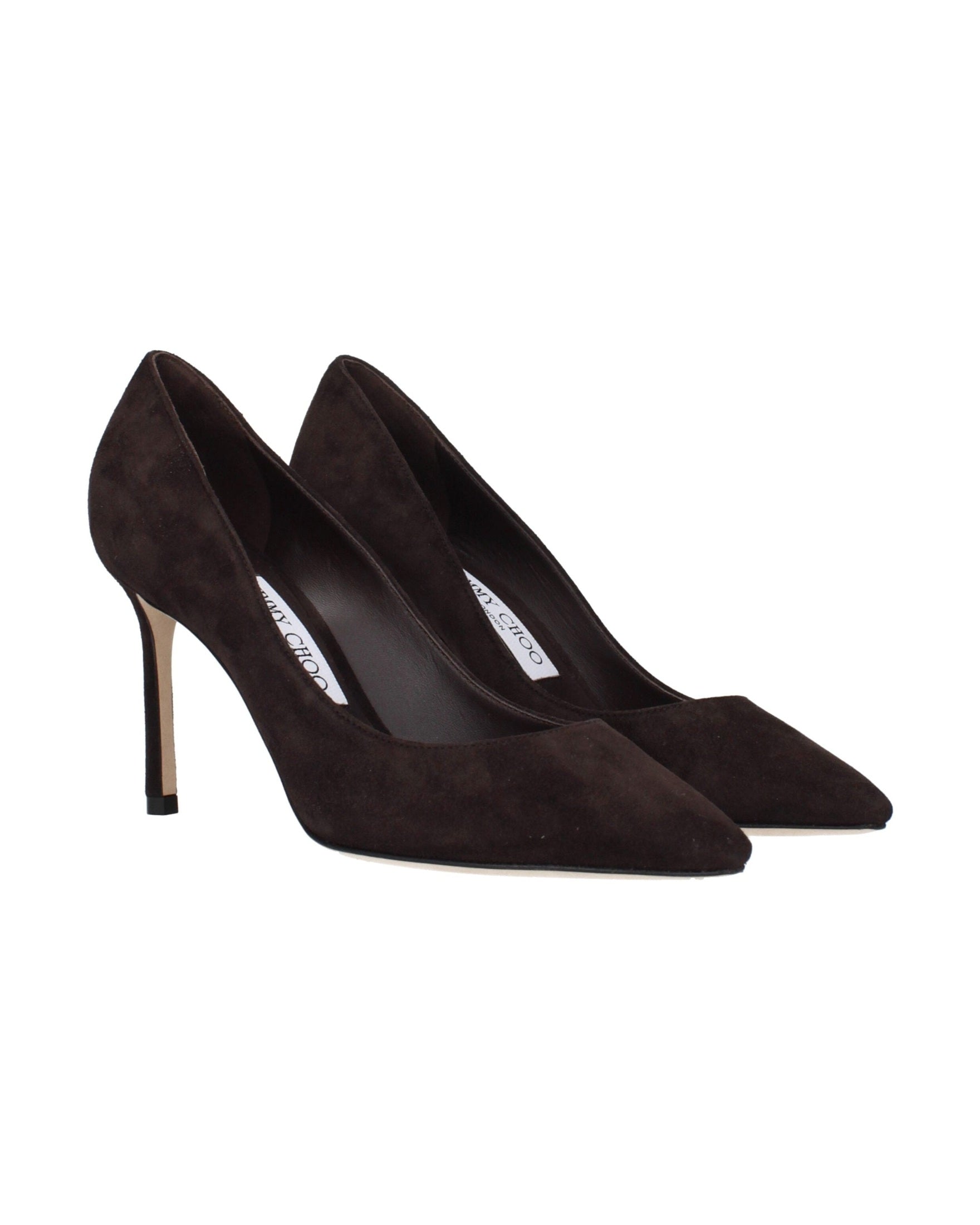 Jimmy Choo Brown Leather High Heel Pumps Glam Steals