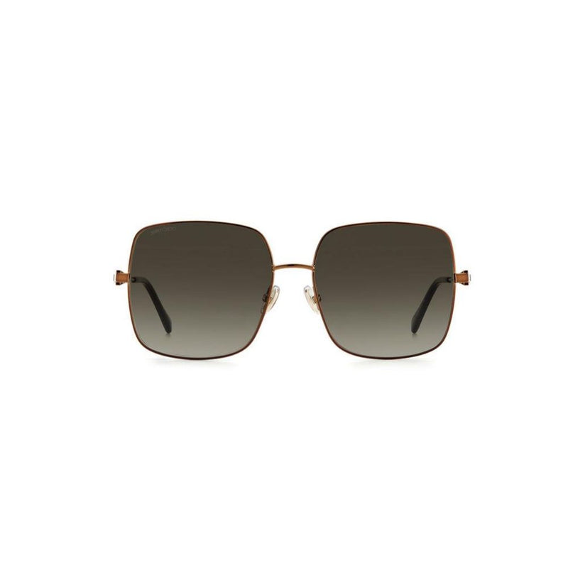 Jimmy Choo Brown Metal Sunglasses Glam Steals