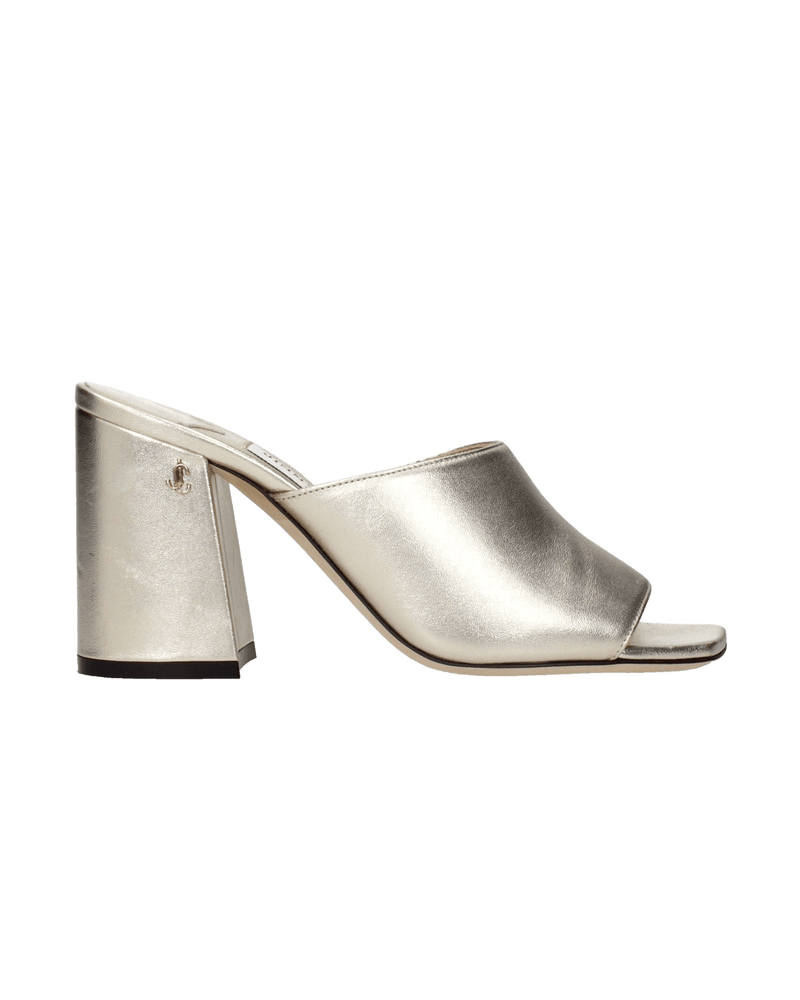 Jimmy Choo Gold Leather Platforms Glam Steals