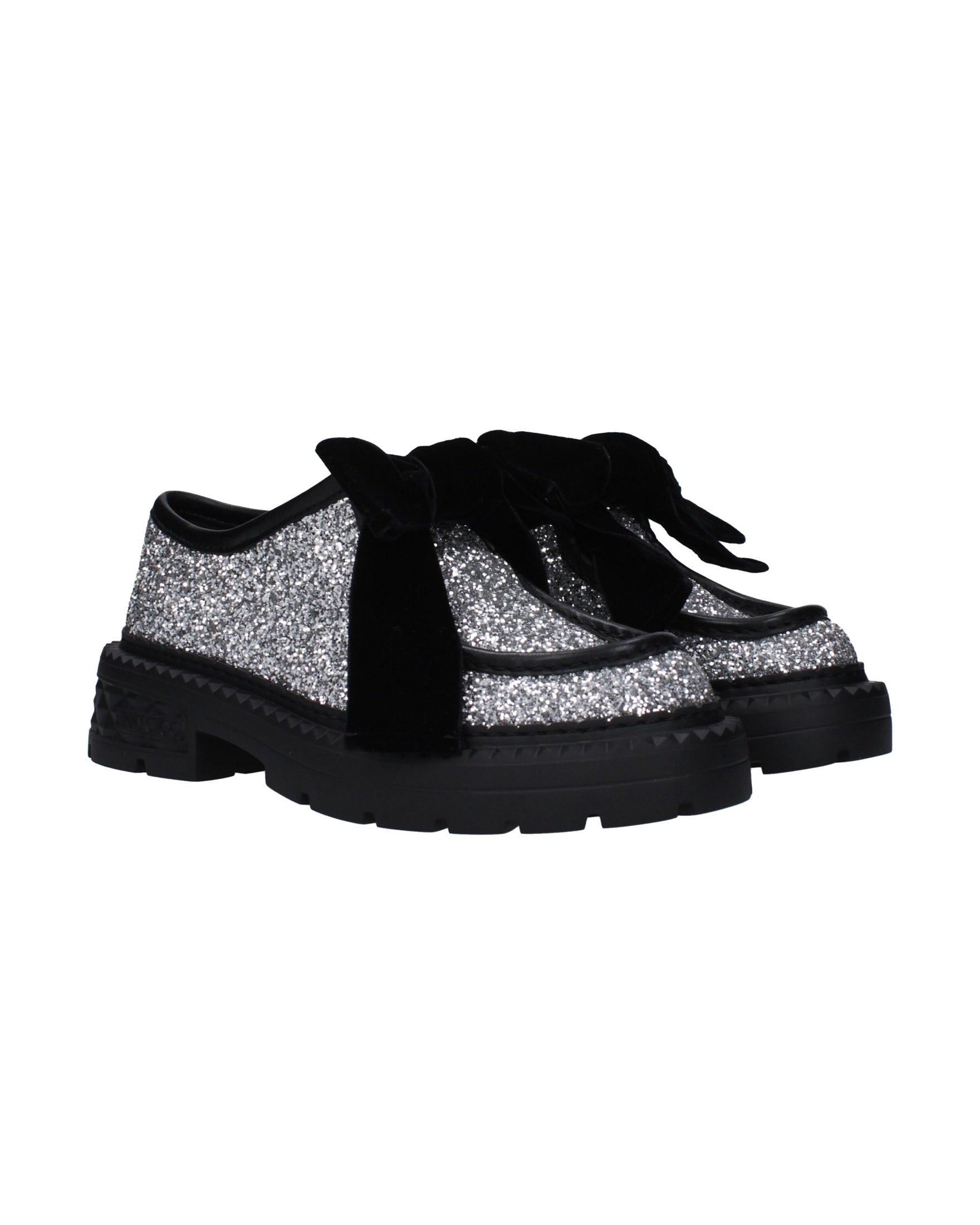 Jimmy Choo Gray Plastic Slip On Loafers Glam Steals
