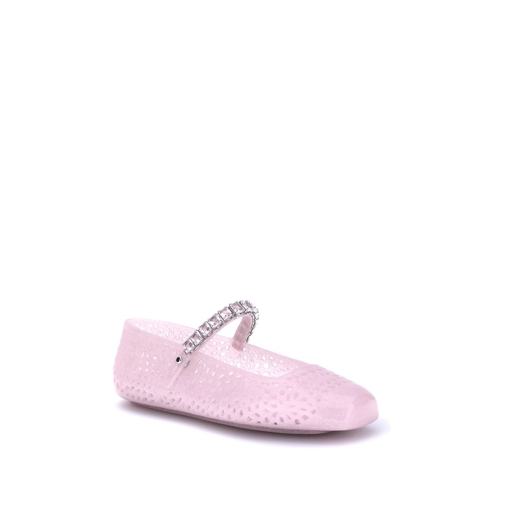 Jimmy Choo Jelly Ballerinas Glam Steals