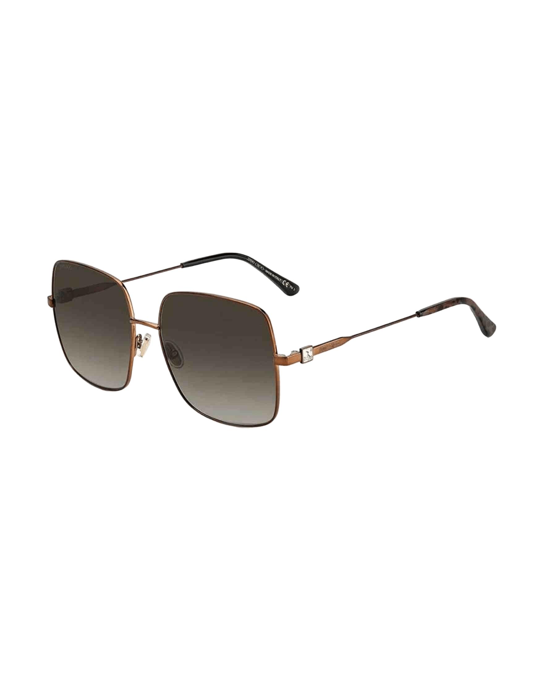 Jimmy Choo Metal Brown Sunglasses Glam Steals