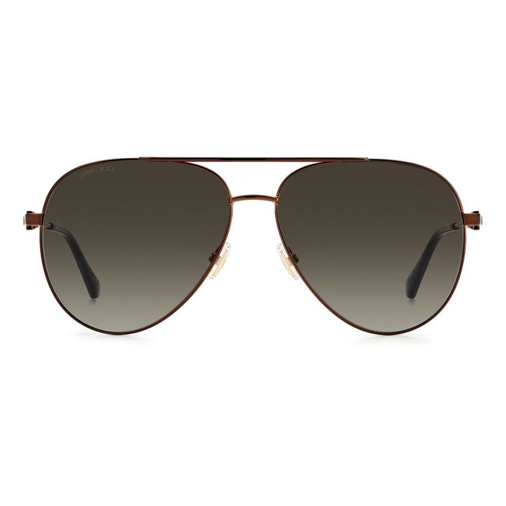 Jimmy Choo Metal Brown Sunglasses Glam Steals