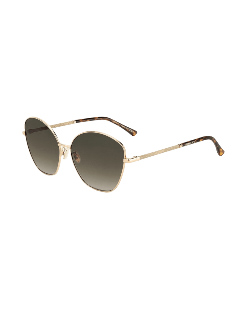 Jimmy Choo Gold Metal Sunglasses Glam Steals