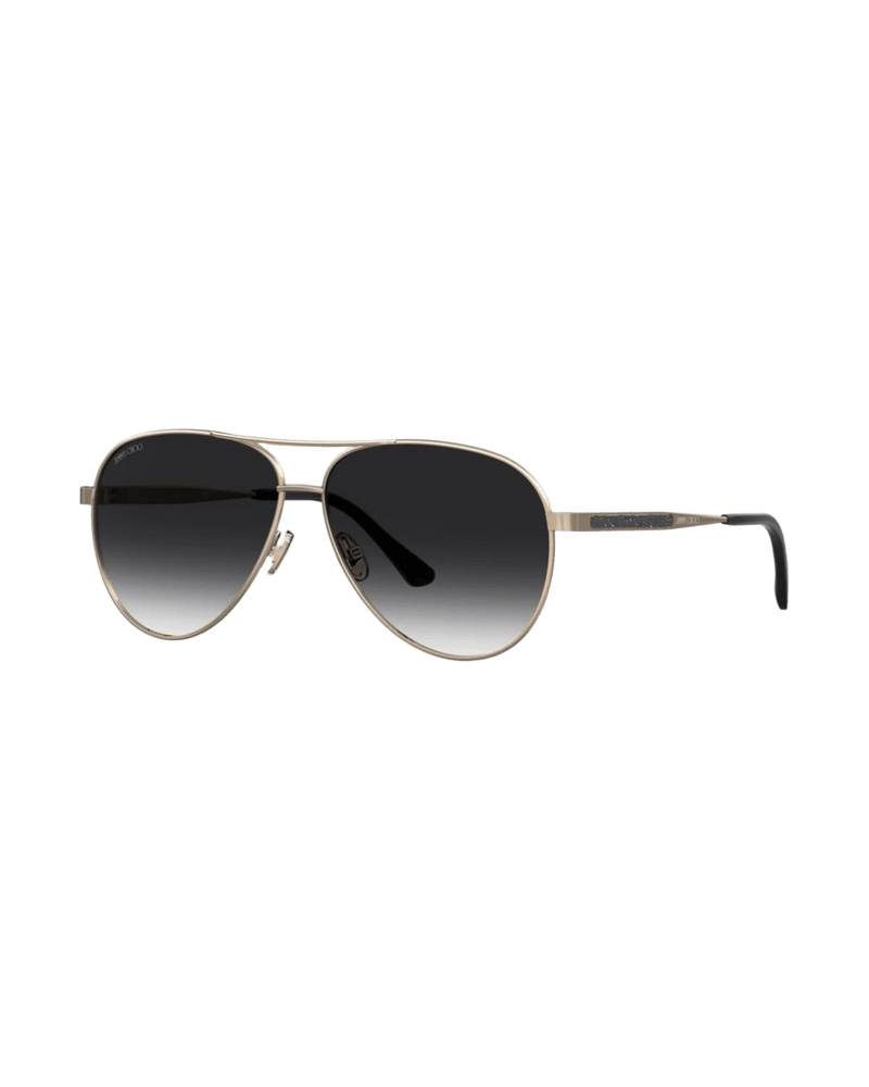 Jimmy Choo Metal Gold Sunglasses Glam Steals