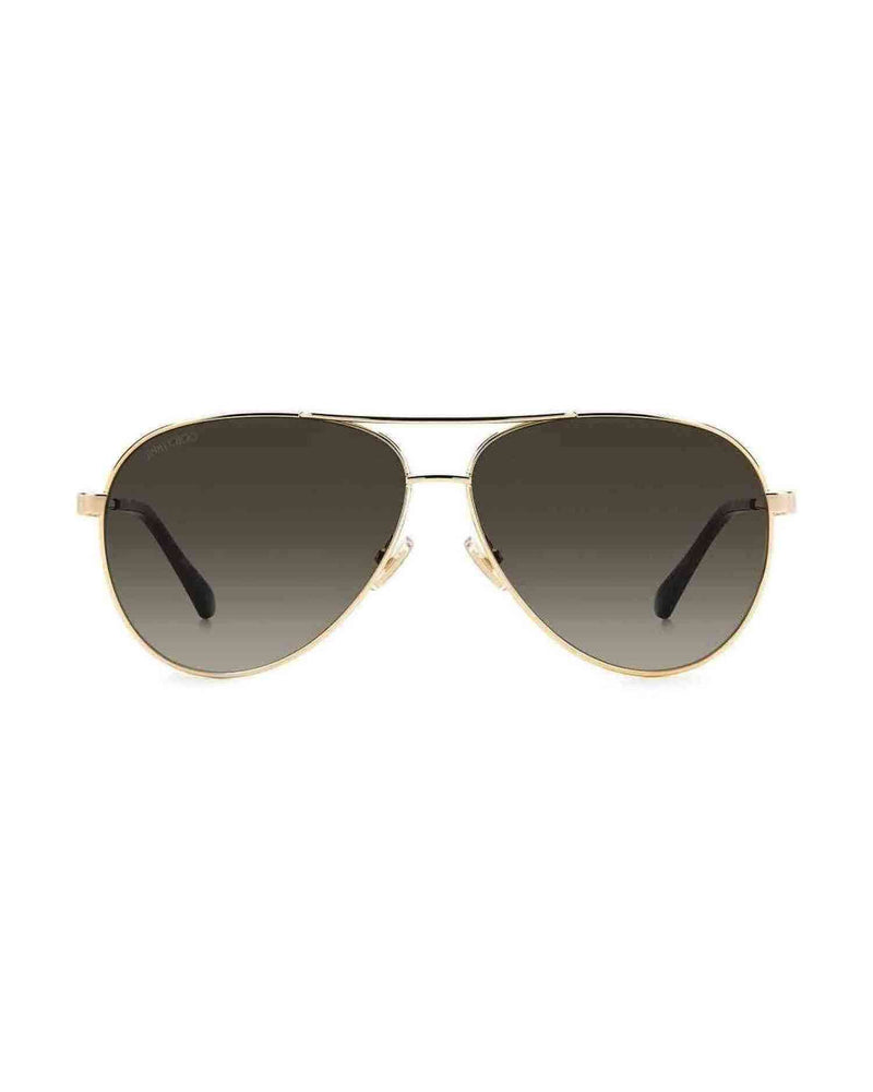Jimmy Choo Metal Gold Sunglasses Glam Steals