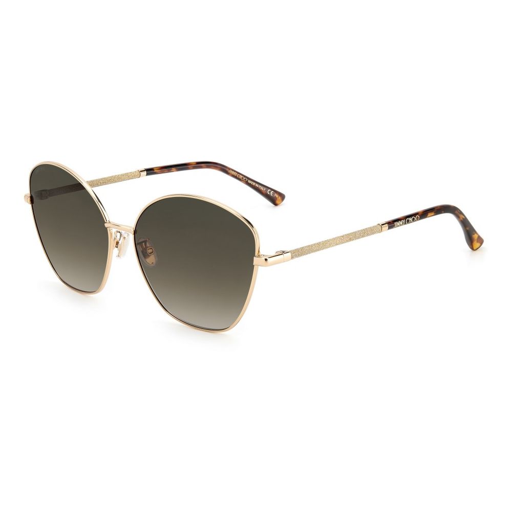 Jimmy Choo Metal Gold Sunglasses Glam Steals