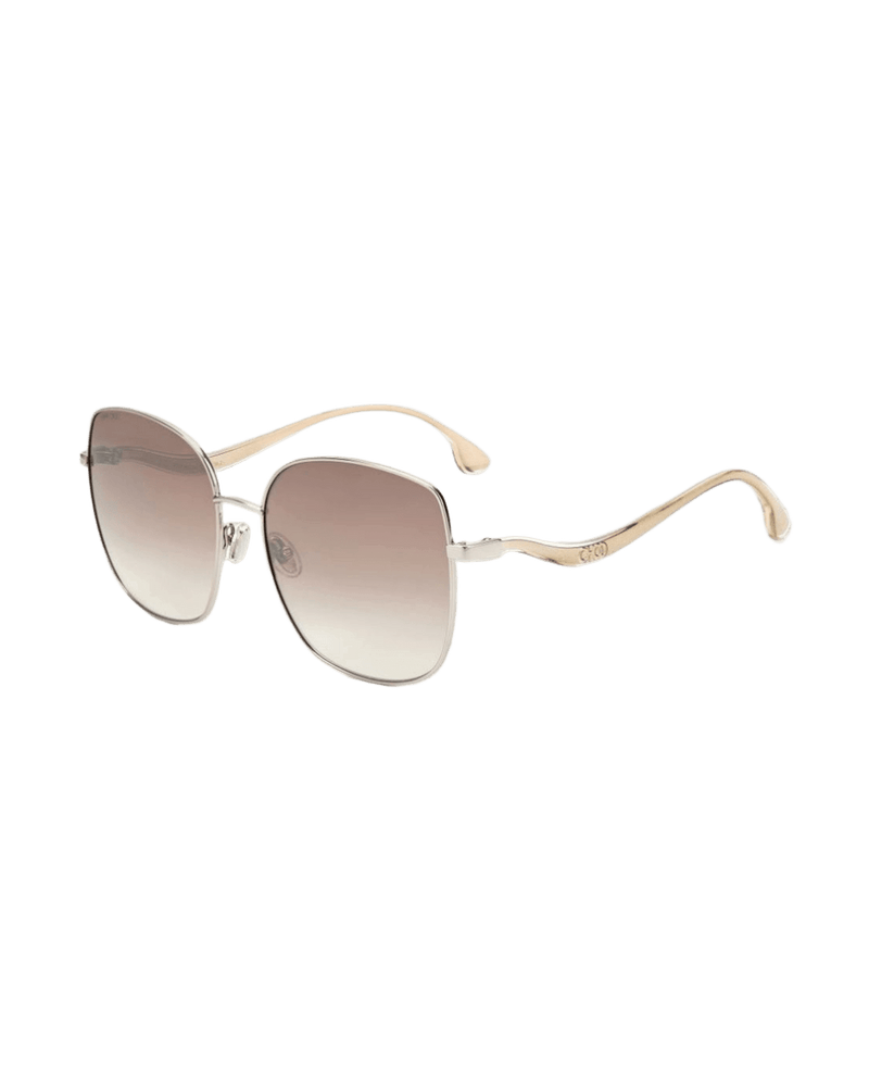 Jimmy Choo Gray Metal Sunglasses Glam Steals