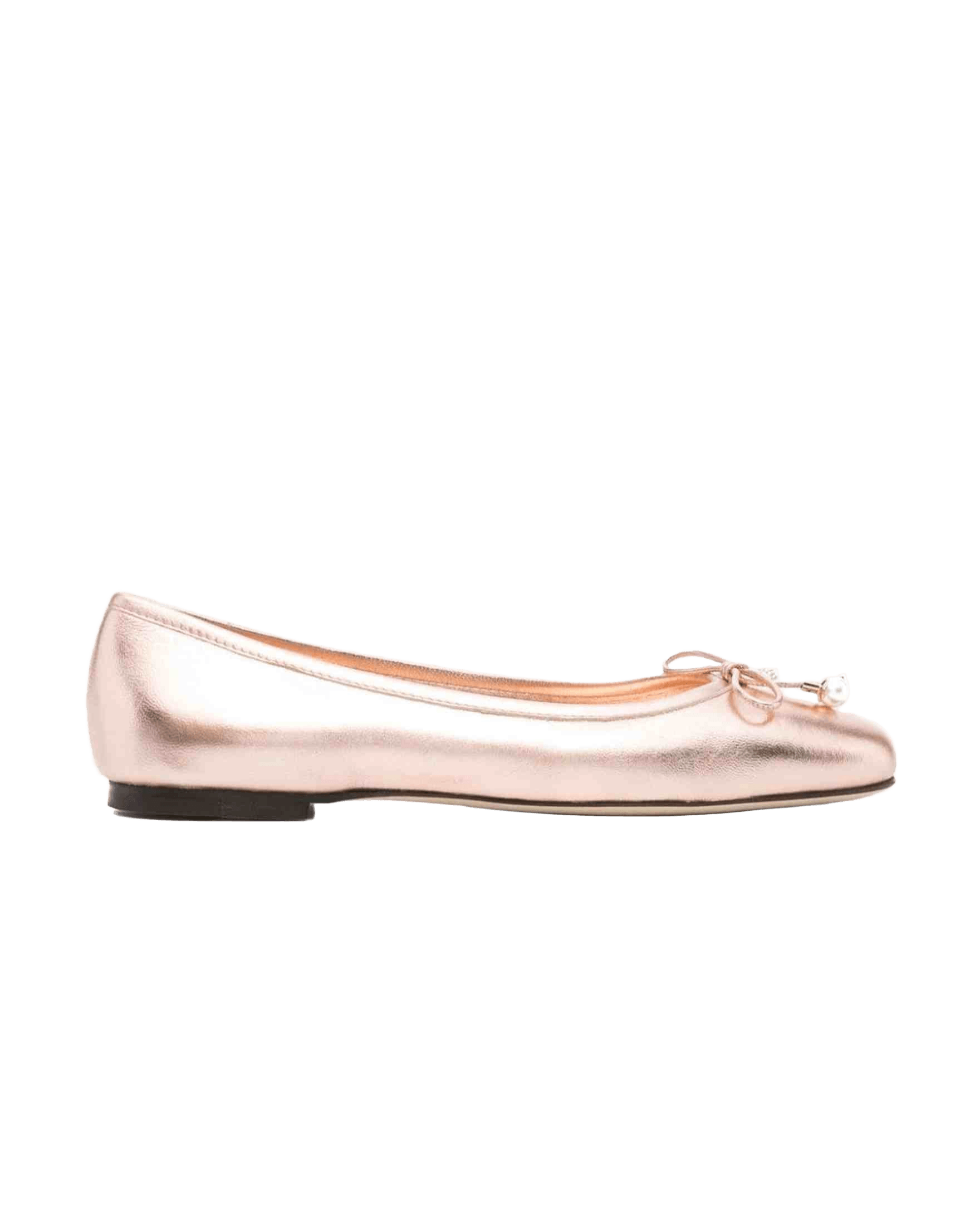 Jimmy Choo Metallic Elme Ballerina Shoes Glam Steals