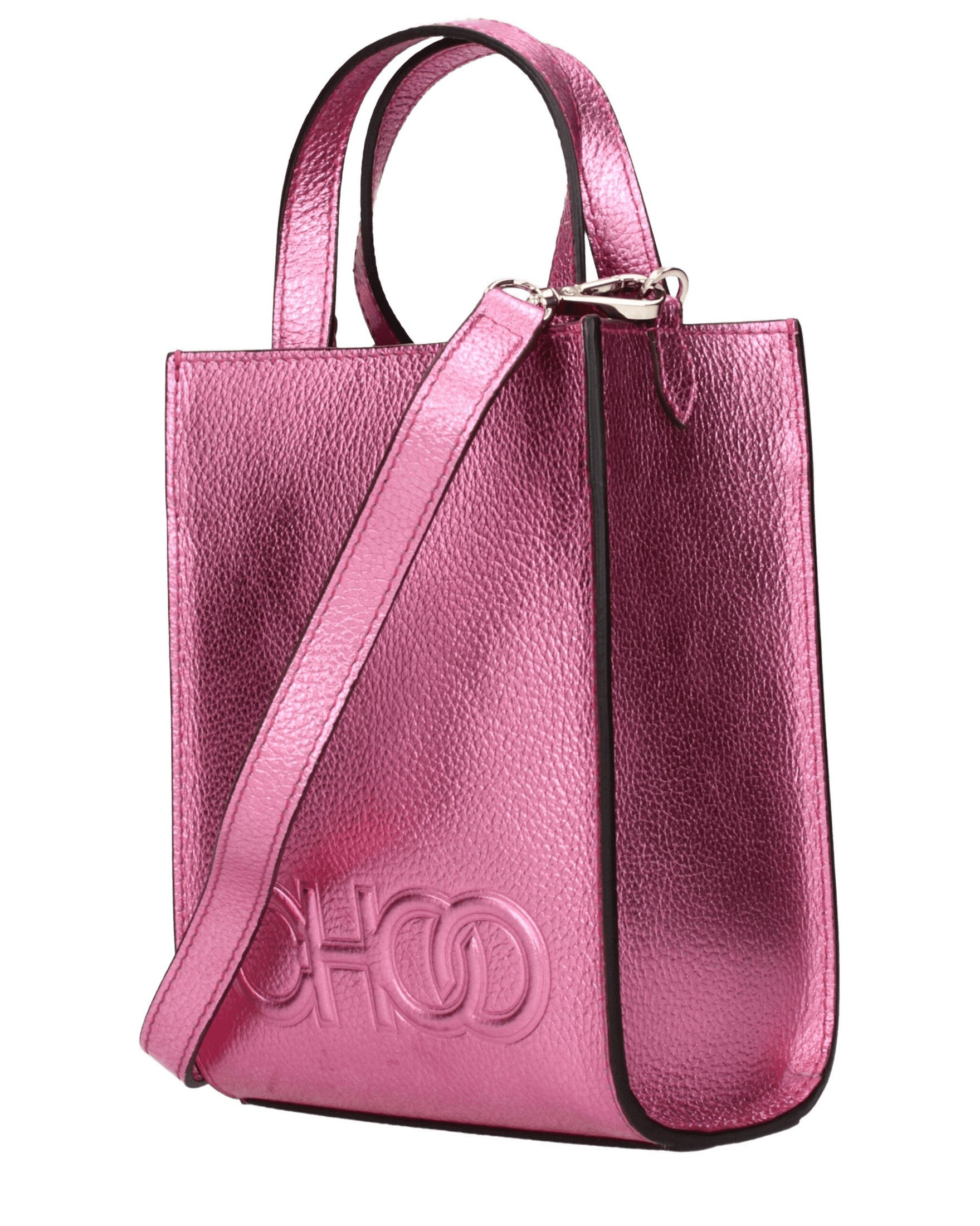 Jimmy Choo Pink Leather Handbags Glam Steals