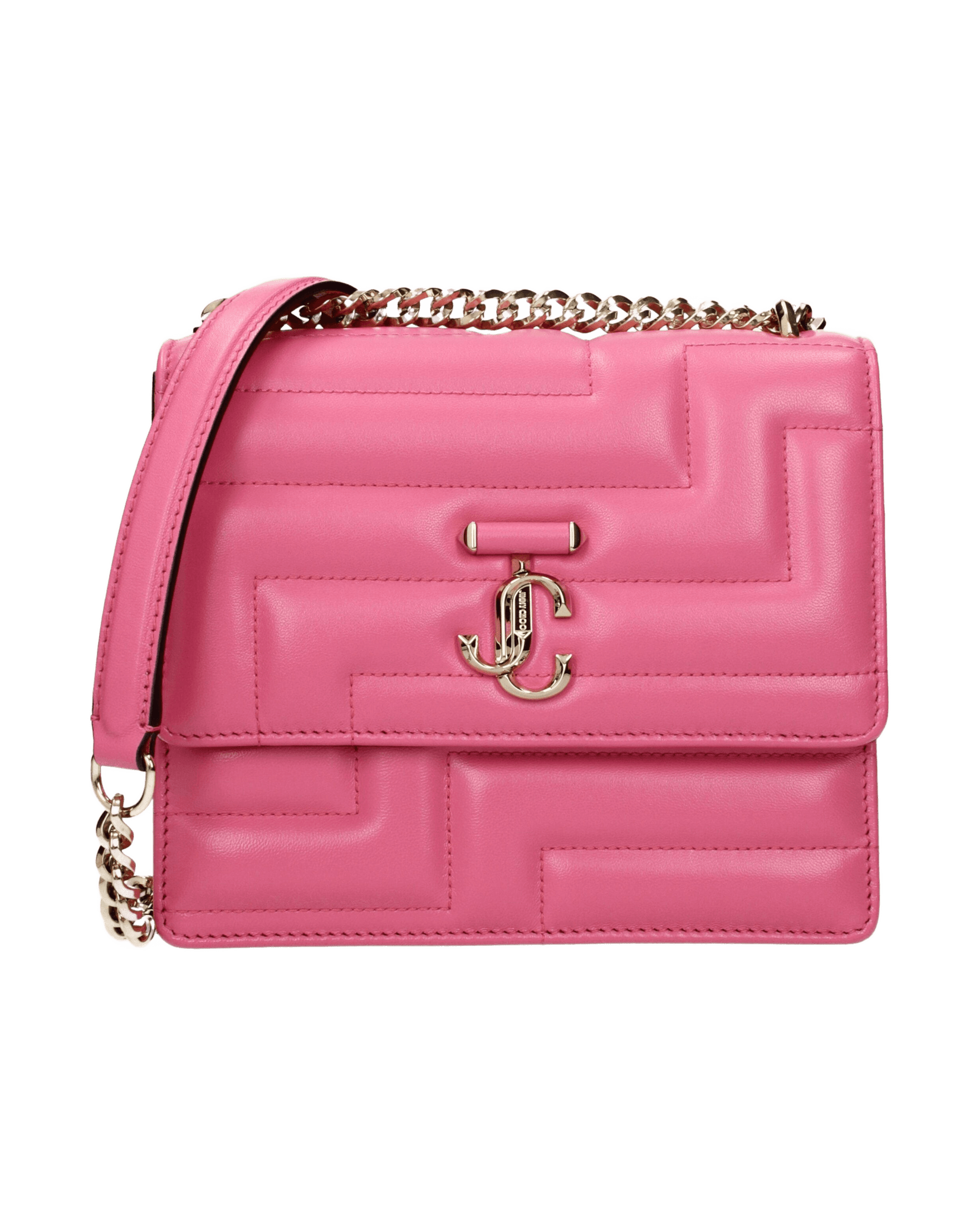 Jimmy Choo Pink Leather Shoulder Bag Glam Steals