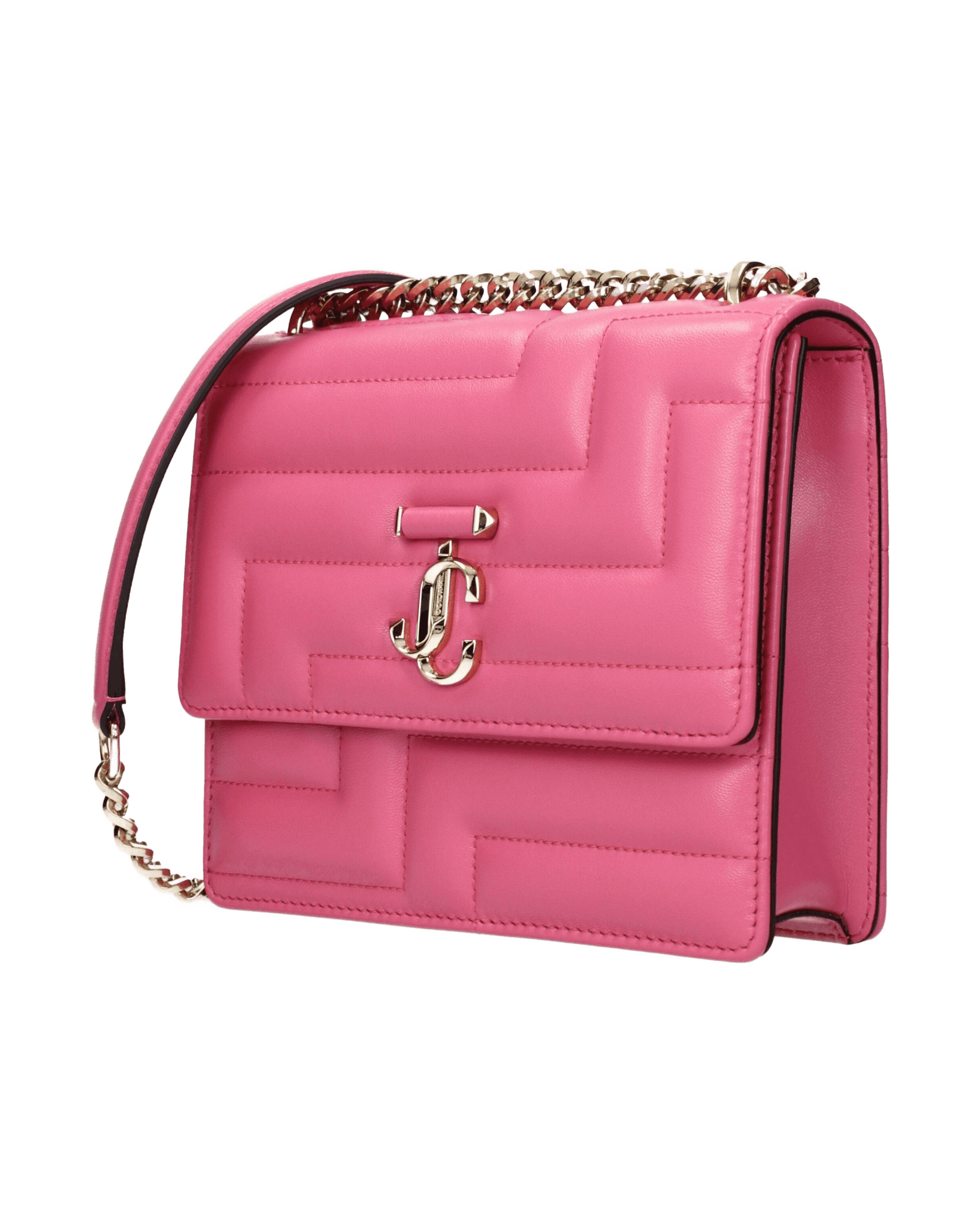 Jimmy Choo Pink Leather Shoulder Bag Glam Steals