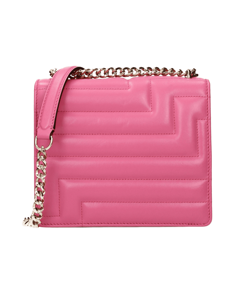 Jimmy Choo Pink Leather Shoulder Bag Glam Steals