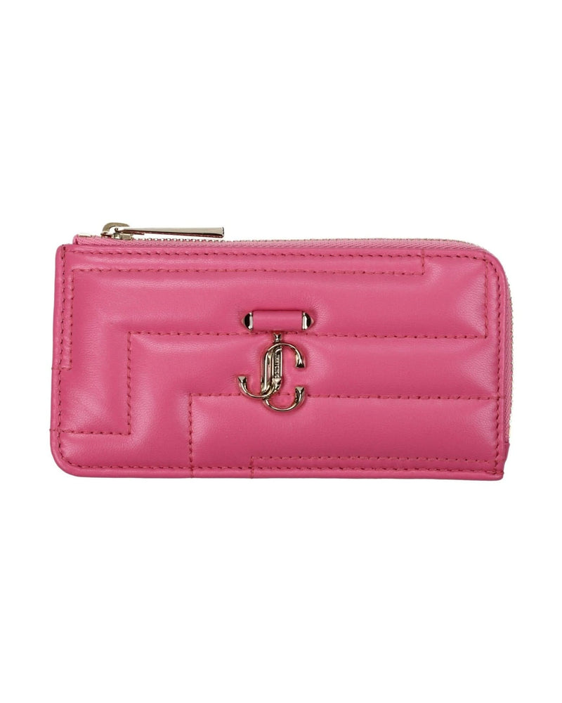 Jimmy Choo Pink Leather Wallet 