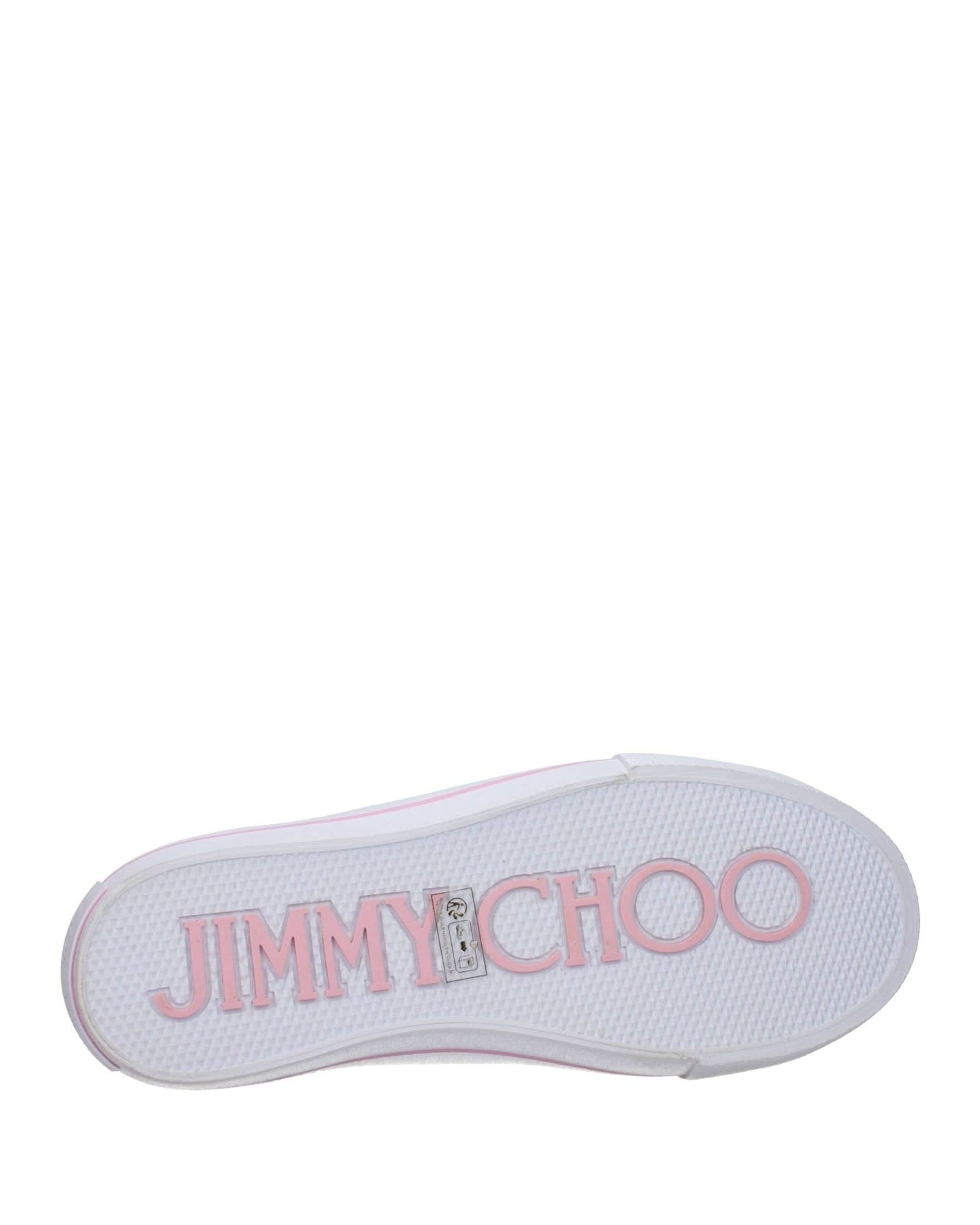 Jimmy Choo Pink Low Top Sneakers Glam Steals