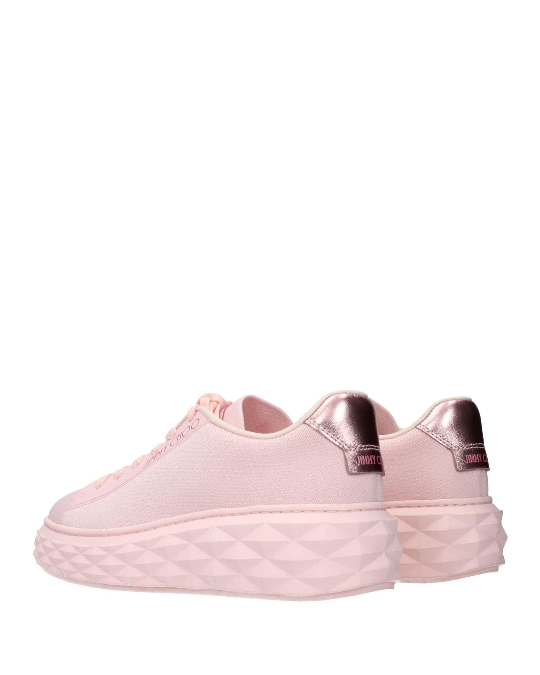 Jimmy Choo Pink Platform Sneakers 