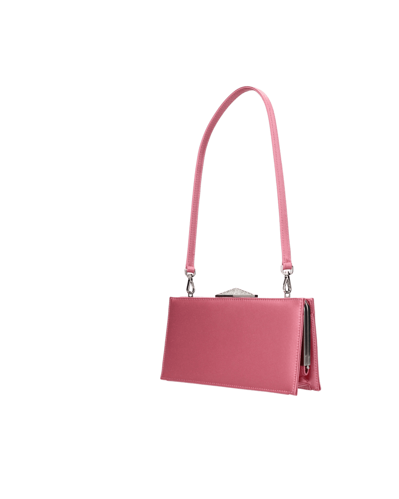 Jimmy Choo Pink Satin Clutch Bag Glam Steals