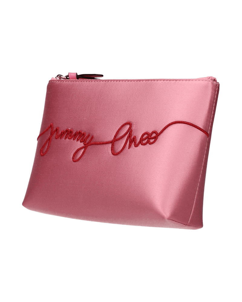 Jimmy Choo Pink Satin Clutch Bag Glam Steals