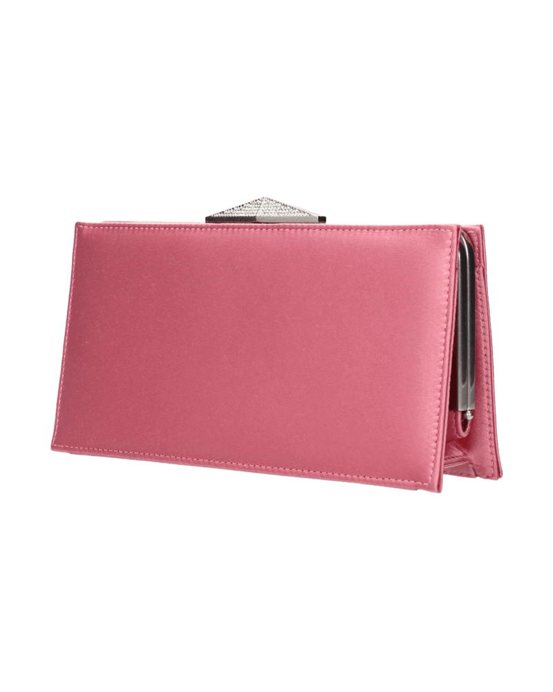 Jimmy Choo Pink Satin Clutch Bag Glam Steals