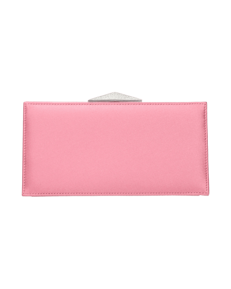 Jimmy Choo Pink Satin Clutch Bag Glam Steals