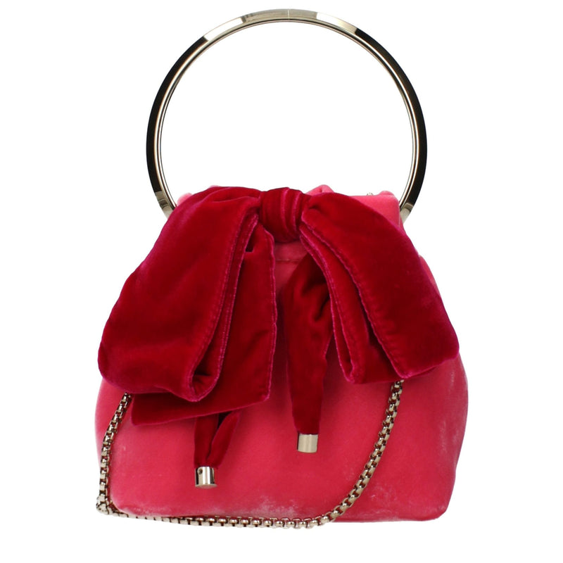 Jimmy Choo Pink Velvet Handbag Glam Steals