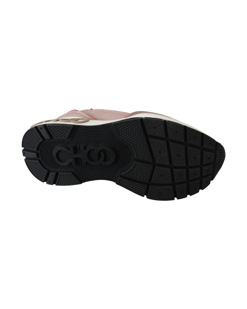 Jimmy Choo Red Ballet Pink Raine Sneakers Glam Steals