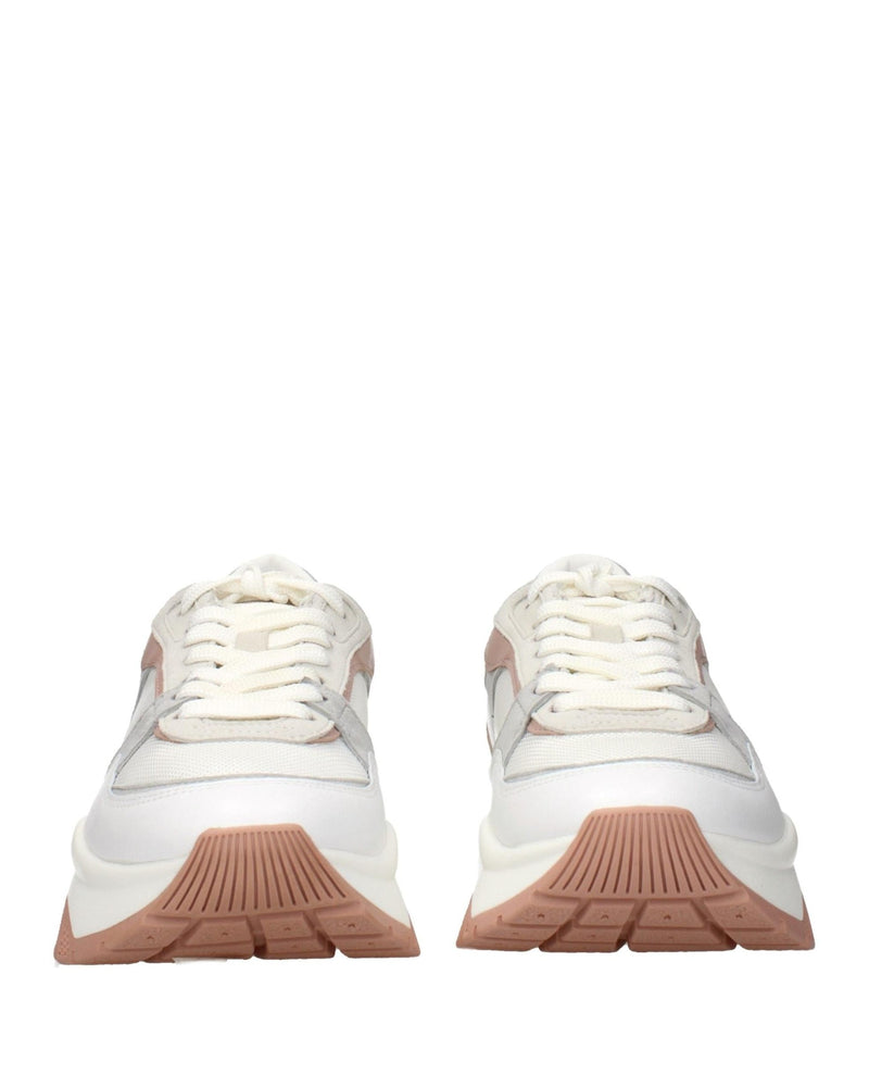 Jimmy Choo White Fabric Sneakers Glam Steals