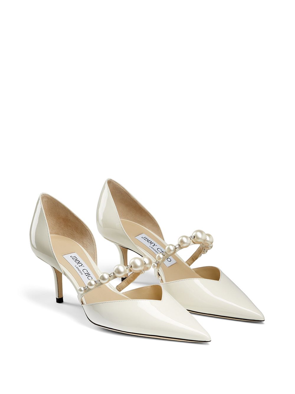 Jimmy Choo White Heel Glam Steals