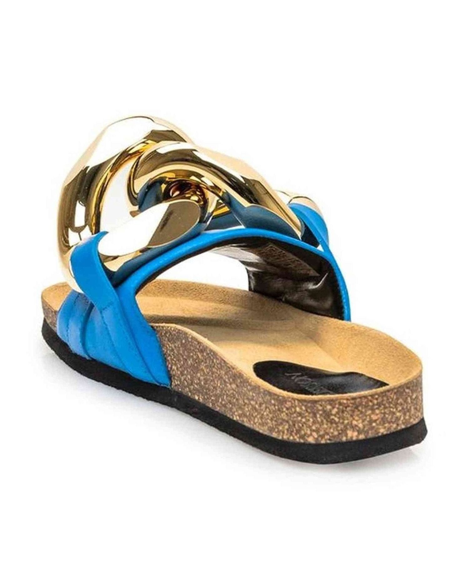 Jw Anderson Leather Flat Sandals Glam Steals