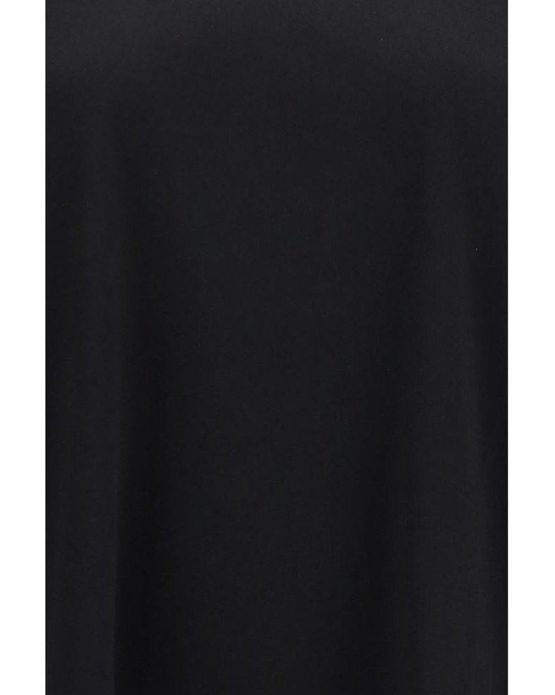 Khaite Black Cotton T-shirt Glam Steals