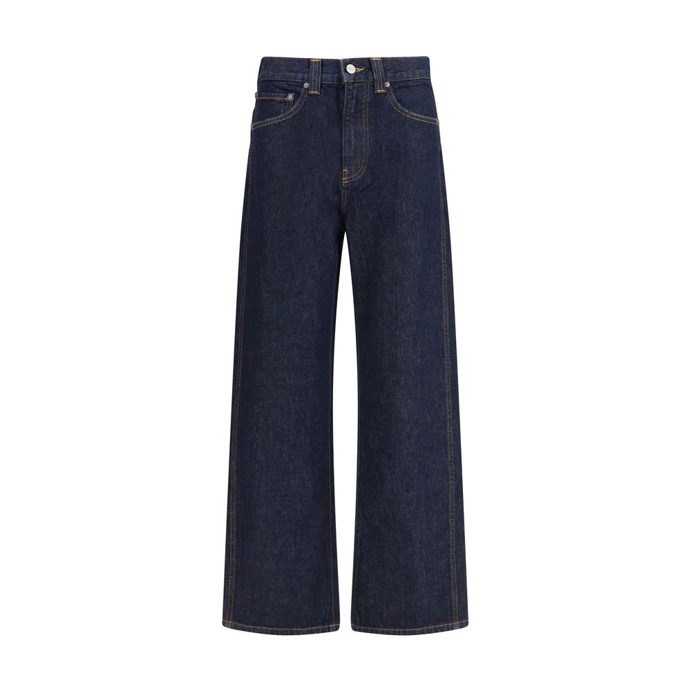 Khaite Bonnie High Waisted Wide Leg Jeans Glam Steals