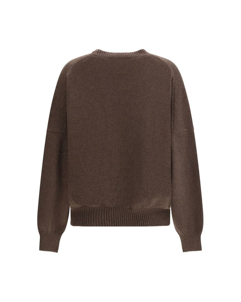 Khaite Brown Cashmere Sweater Glam Steals