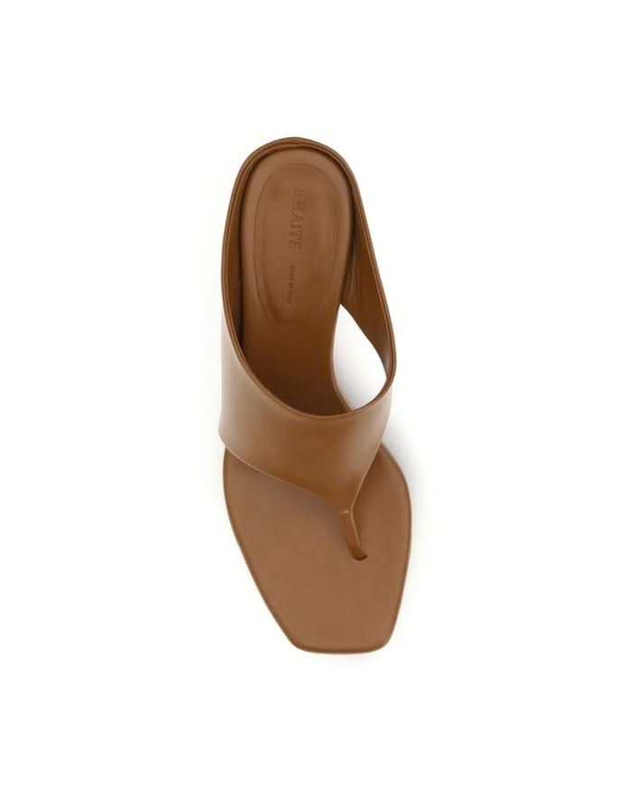 Khaite Brown Platform Sandals Glam Steals