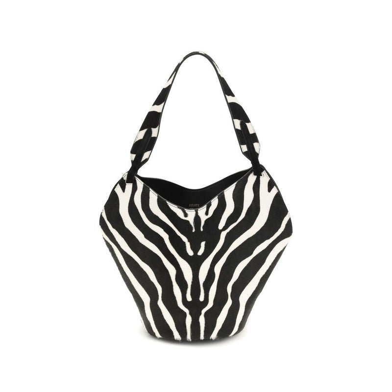 Khaite Calf Leather Bos Taurus Shoulder Bag Glam Steals