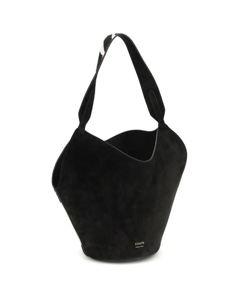 Khaite Calf Leather Bos Taurus Shoulder Bag Shoulder Bags