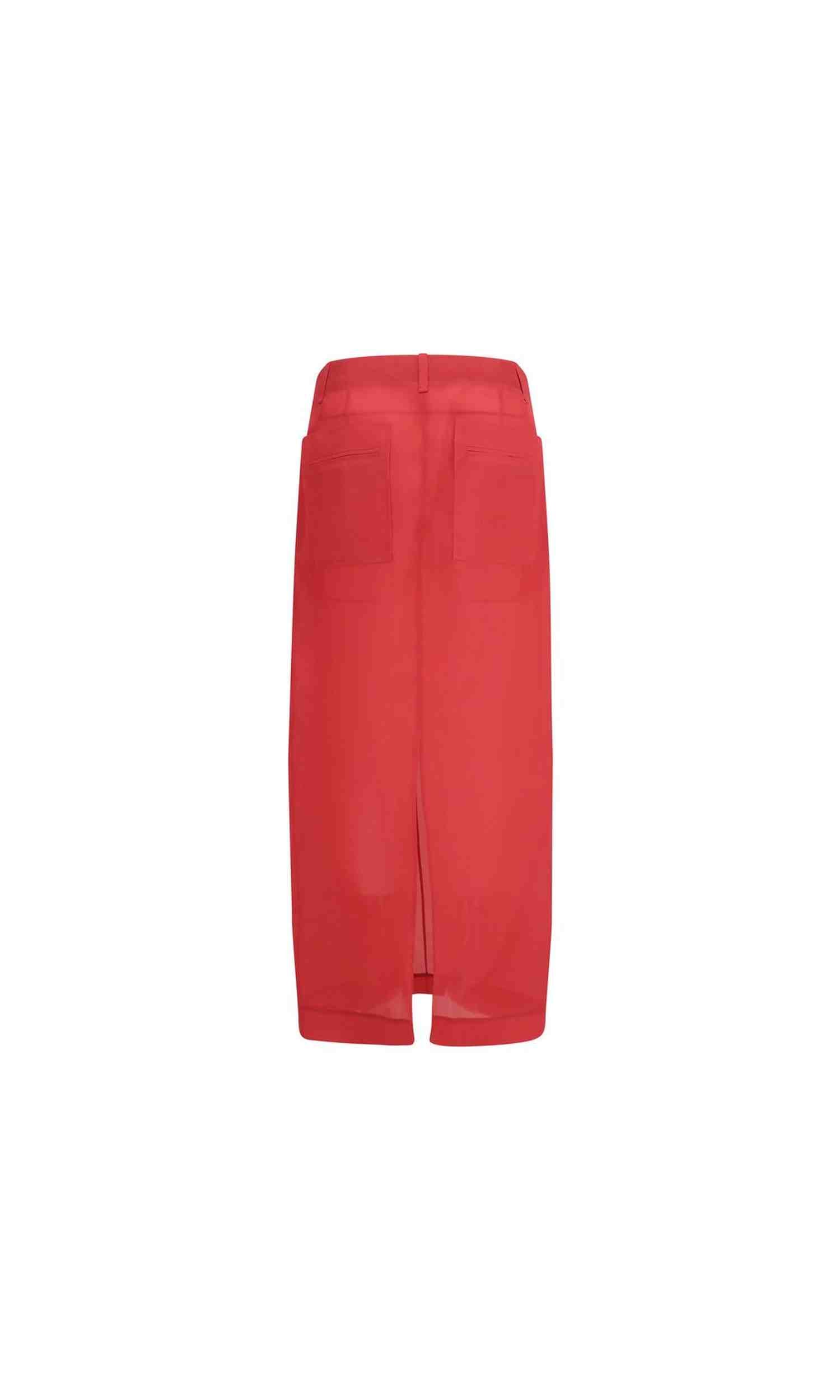 Khaite Lucian Midi Skirt Glam Steals