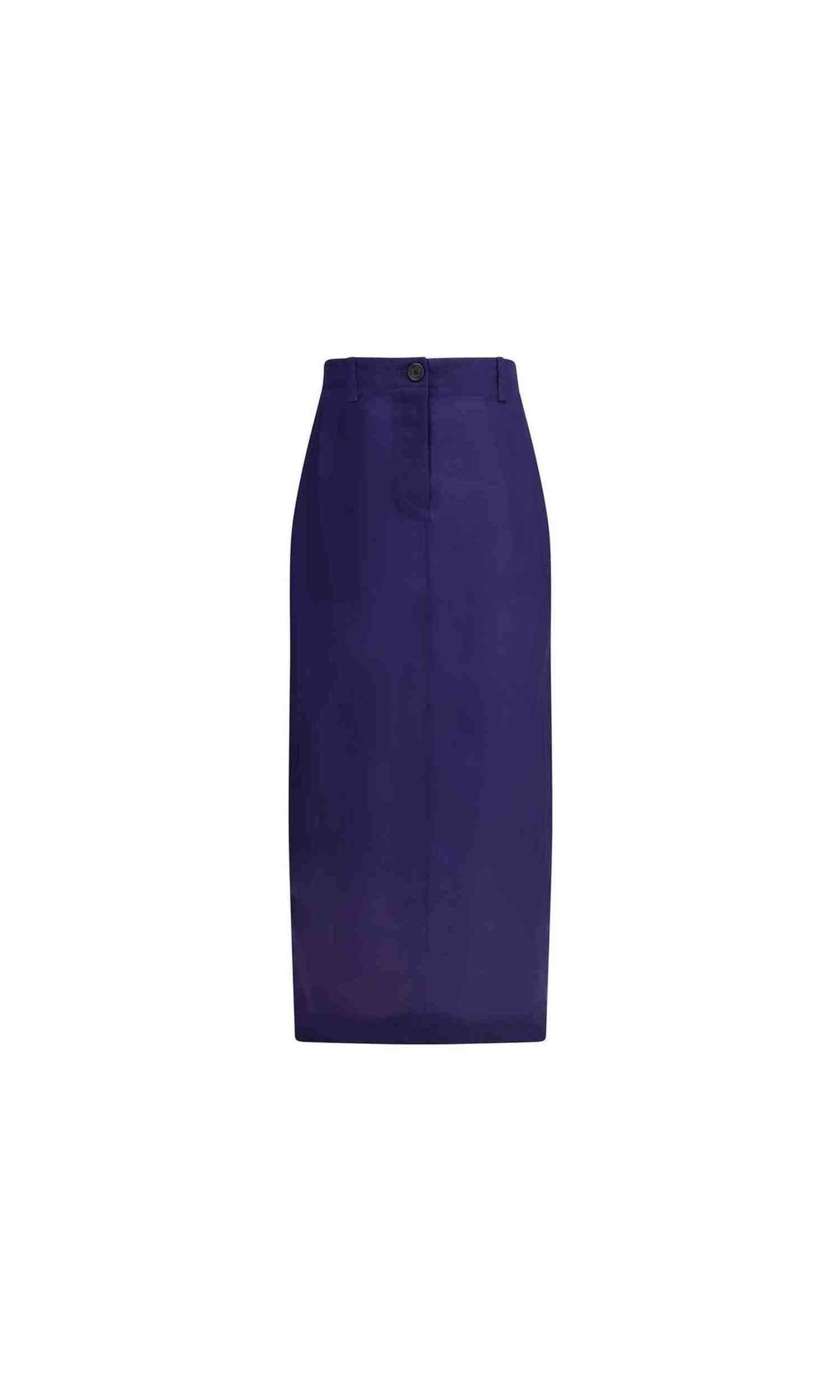 Khaite Lucian Midi Skirt Glam Steals